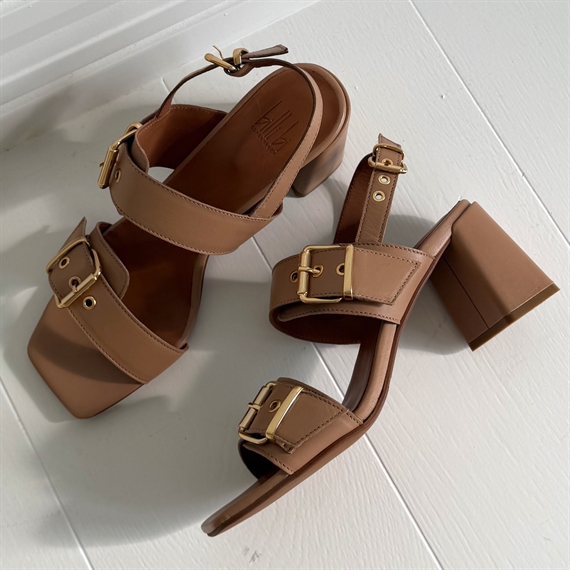 Billi Bi Slingbacks A8371, Beige Nappa